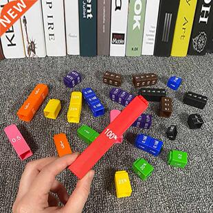 51pcs Math Educational Count Fraction Dice Percentage Teache