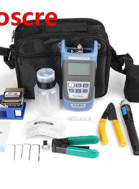 Fiber Optic Tool Kit with Clivador de Fibra Otica Power Mete