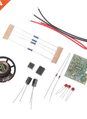 NE555 Oscillator Buzzer Electronic DIY Tone Generator LED K
