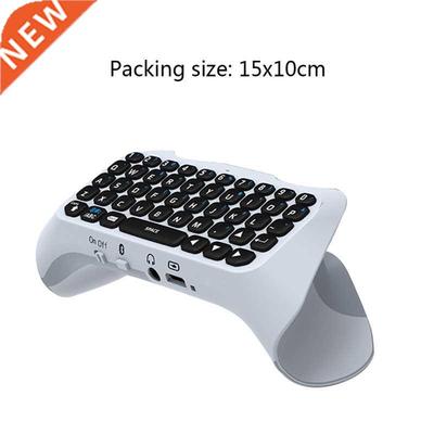 3.5mm Wireless Gamepad Keyboard Controller Chat Pad for PS5