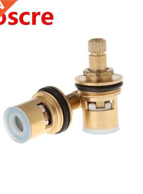 2 Pcs Faucet Replacement Brass 1/4 Turn G1/2