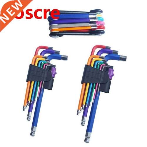 9Pcs Hex Allen Key Wrench Set Inner Hexagon Torx Spanner Scr