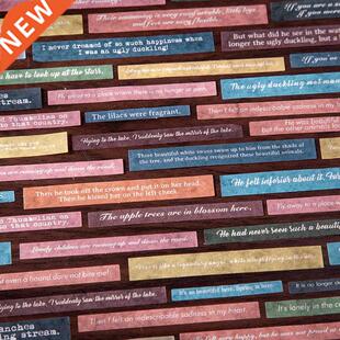 60 pcs/pck Firy Tle Text Sticker DIY Diry lbum Scrpboo