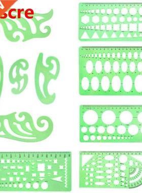 Geometric Drawings Templates Draft Rulers Curve Drawing Rule