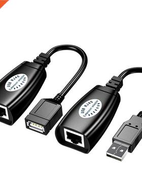 HW-RJ11 USB to RJ45 Network LAN Connector USB Ethernet 1 Mal