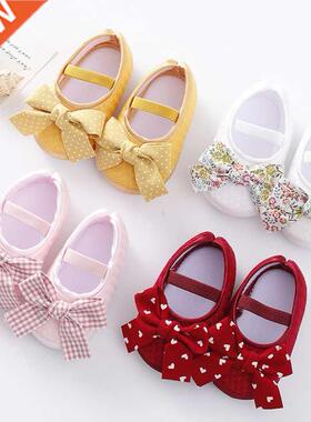 Summer Baby Girls Retro Toddlers Prewalkers Flower Footwear