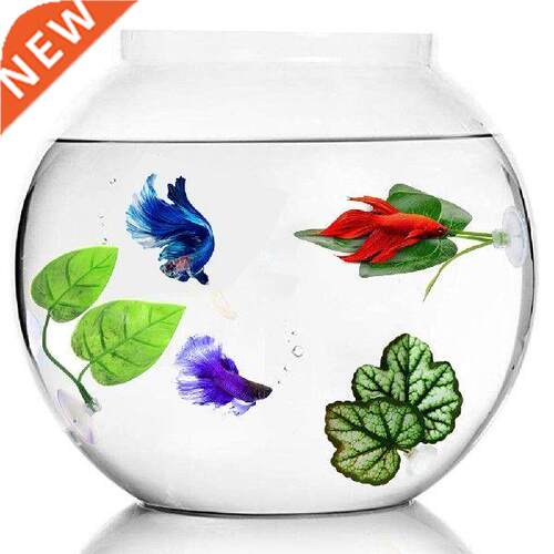 Artificial Aquarium Betta Fish Leaf Pad Fish Tank
