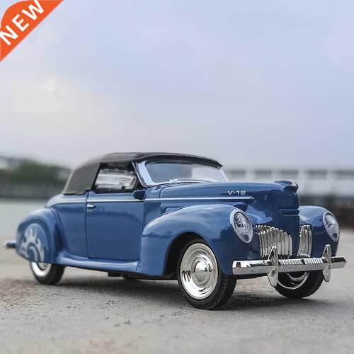 1:6 LINCOLN Classic Convertible Alloy Car Model Diecast Met