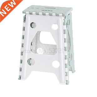 Folding Plastic Chair Foot Stool Kitchen Garden Bathroom