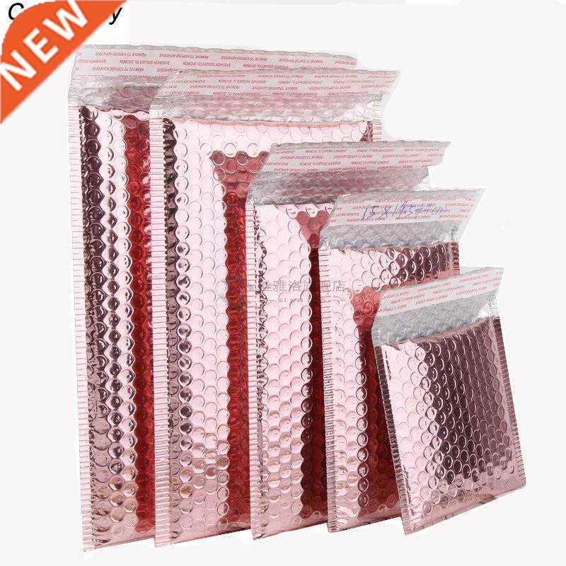 20pcs Rose Gold Bubble Envelope Foam F Shipping Mailing Bag