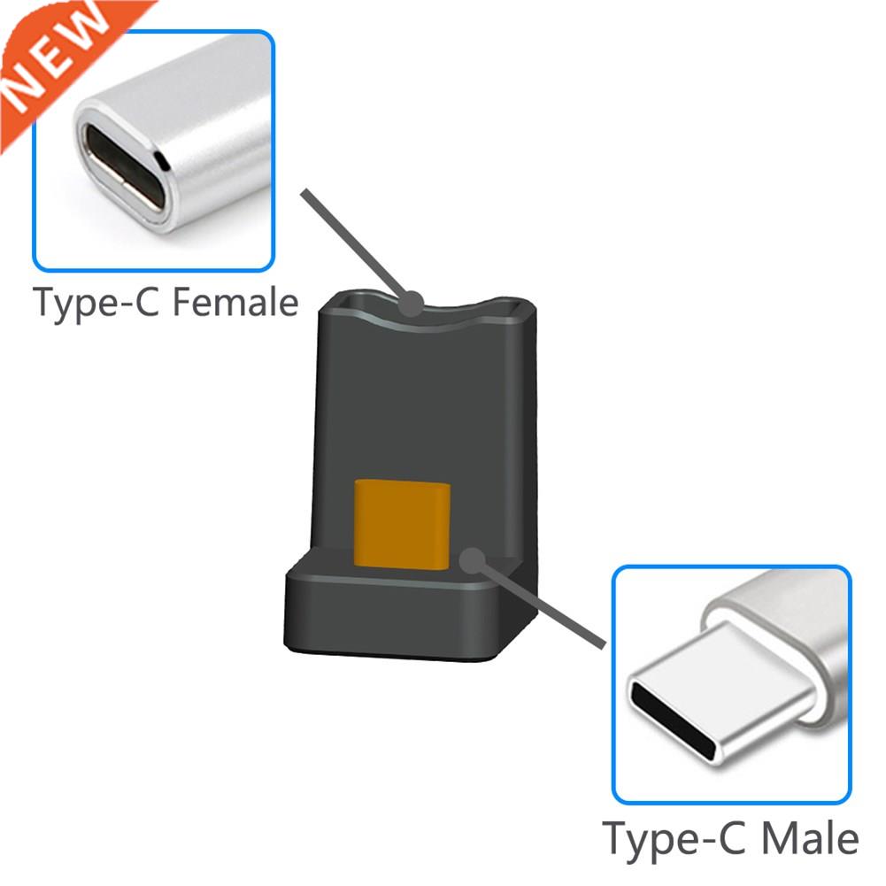 Connector Angled OTG Adapter with USB C Male to USB C Femal