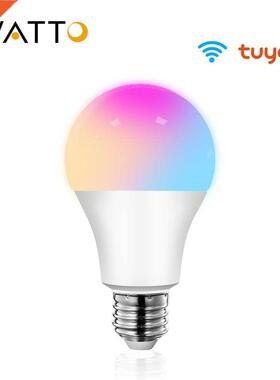 15W WiFi Smart Home Light Bulb, E27 RGB LED Lamp Dimmable wi