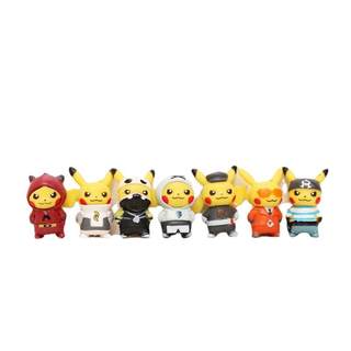 10pcs/Set Pokemon Anime Figure Cartoons Movie Mini Toy Doll