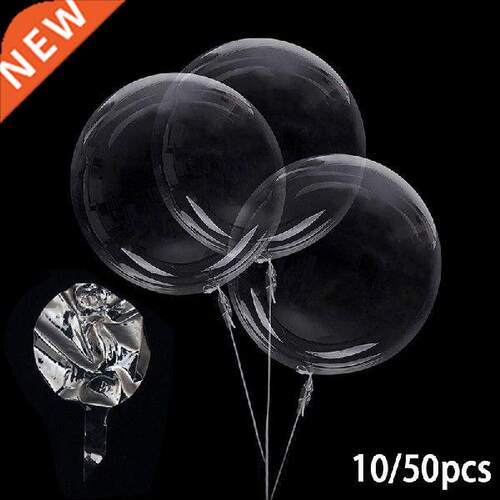 10-6inch Transparent Bobo Bubble Balloon Clear Inflatable