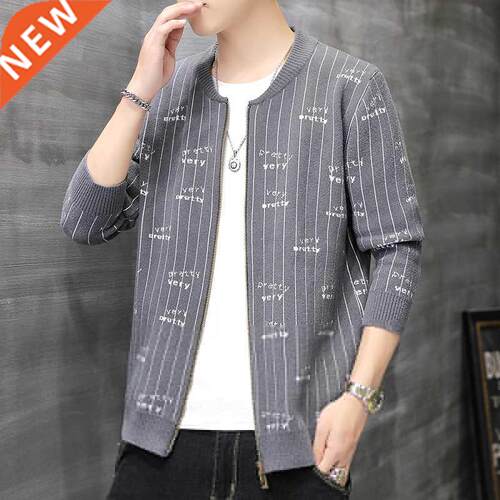 Autumn and Winter New Men's Knitwear Sweater Cardigan Outsid