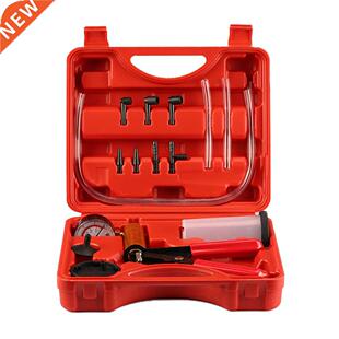 15pcs Car Hand Held Vacuum Pistol Pump Brake Bleeder Adaptor