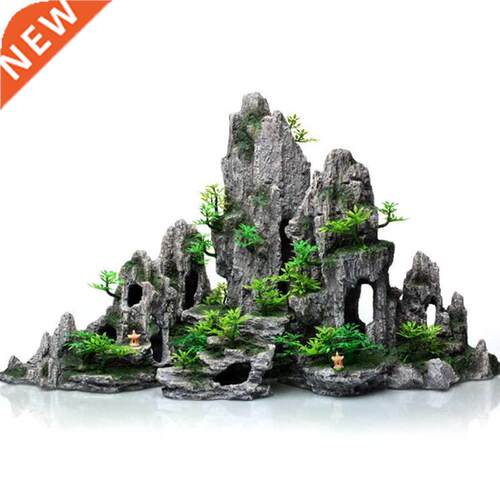 Used for pet fish tank rockery landscaping size aquarium hou