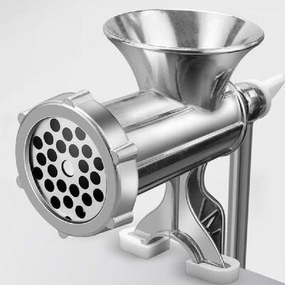 Manual Meat Grinder 04 Stainless Steel,Sausage Filler