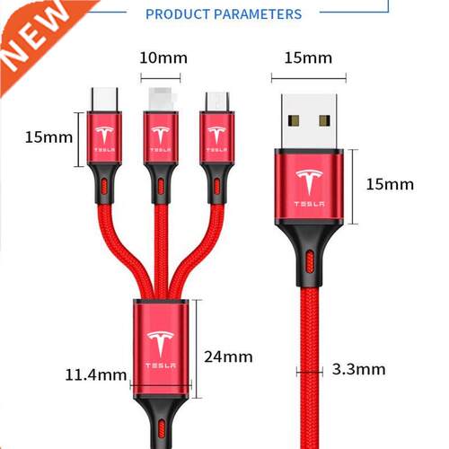 3 In 1 Mobile Phone Micro USB Type C Charger for Huawei IP