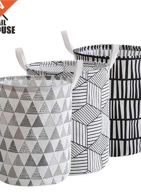 Snailhouse Laundry Hamper Dirty Cloth Basket Printing Water