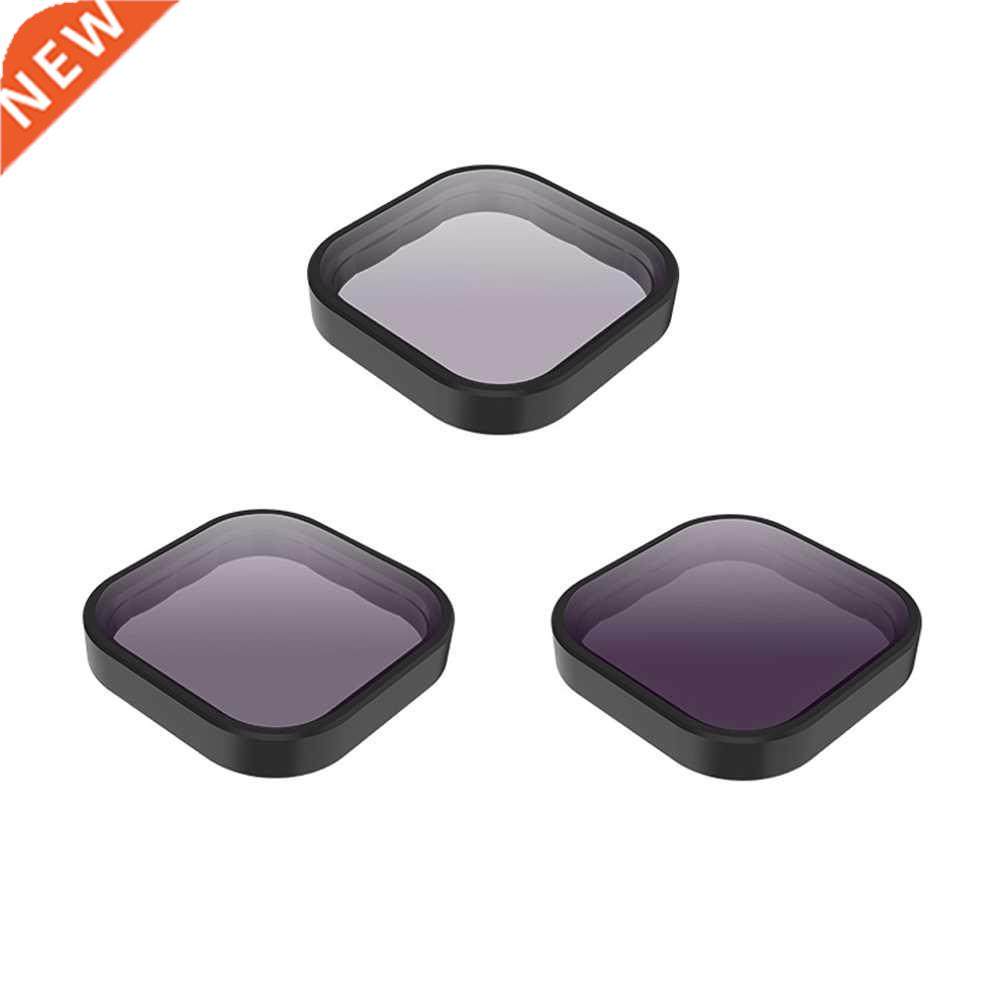 pcs Lens Filter ND8 ND16 ND2 Multi-coated Black Durable Ne