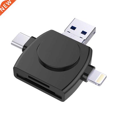 Features 4 in 1 Mini SD Card Reader, Memory Micro-SD USB C C