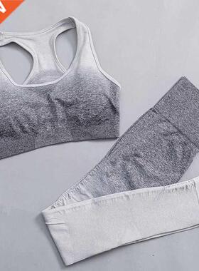 Women Suit Yoga Set Female Clothing Sportswear Sport Outfit