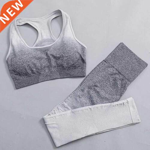 Women Suit Yoga Set Female Clothing Sportswear Sport Outfit