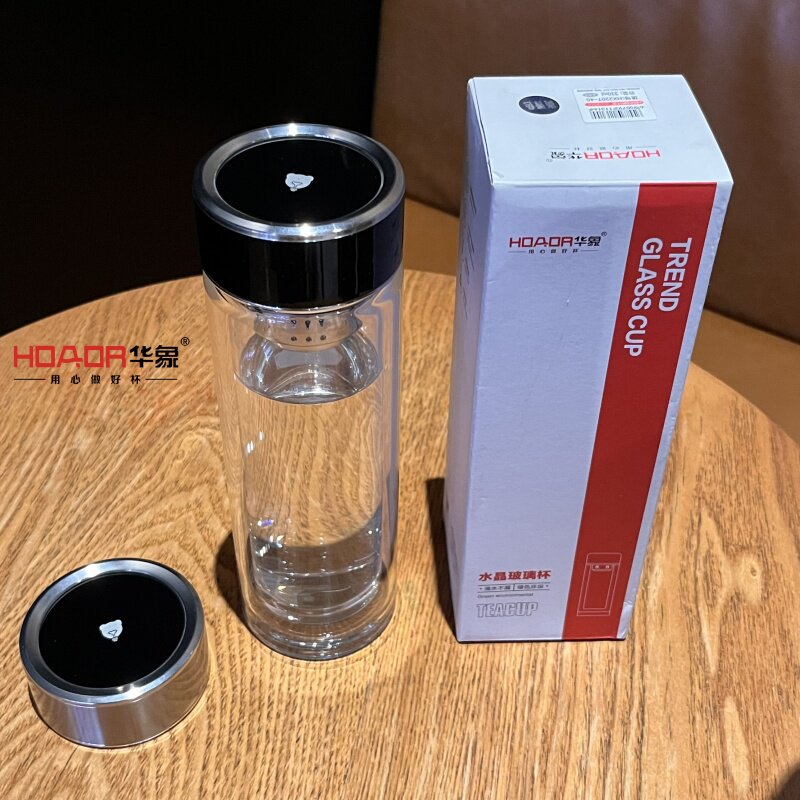 华象高硼硅双层玻璃杯