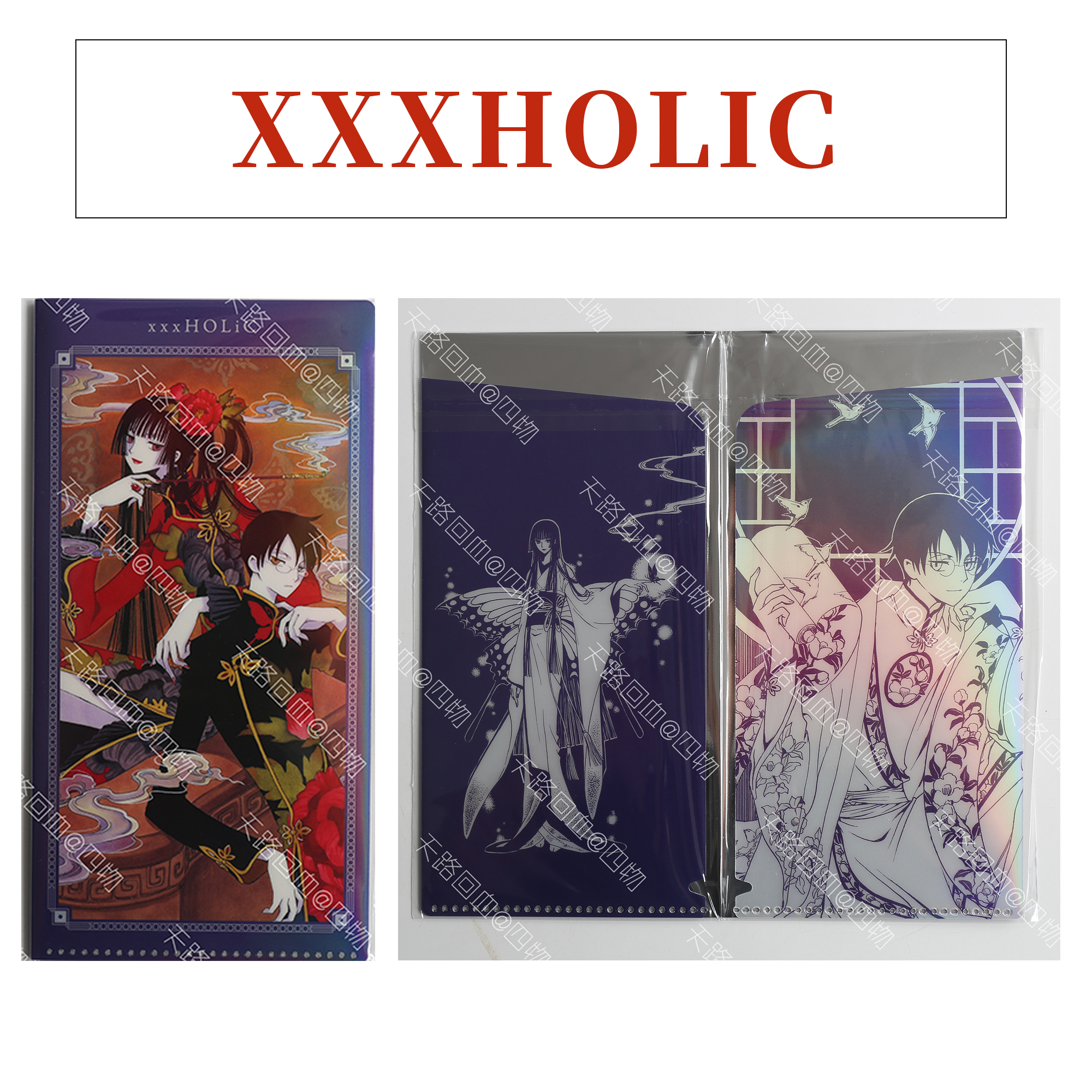 【现货】xxxholic镭射票夹clamp展