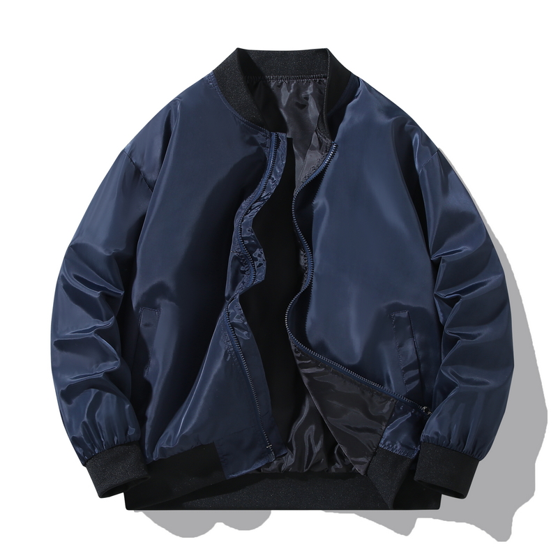 MA1美式飞行员夹克2025春秋复古宽松工装运动休闲潮流棒球领外套