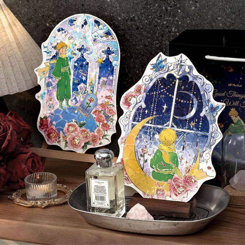 陌墨烫金PET拼图贴纸王子与玫瑰系列ins风文艺简约小清新流行精致日常个性趣味创意解压手账diy场景拼图贴纸,文具电教/文化用品/商务用品,贴纸/立体贴纸,淘宝优惠券,粉丝福利购,淘宝优惠卷