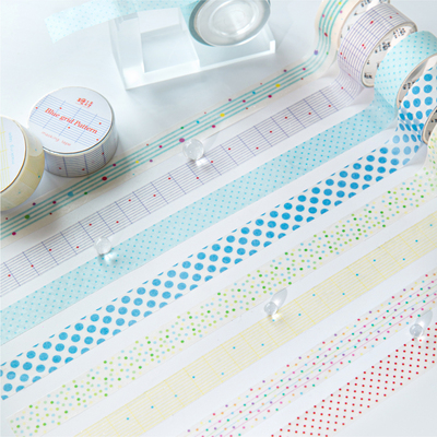 糖诗闪砂硫酸纸胶带彩糖小岛系列
