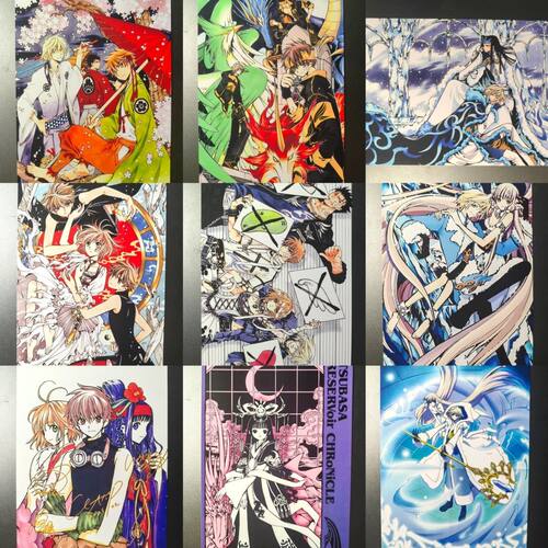 翼年代记周边CLAMP原画集