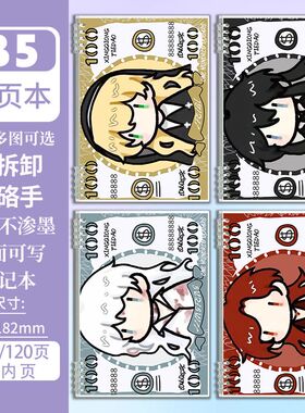 惊封周边惊封笔记本子活页本刘佳仪牧四城丹尼尔白柳谢塔B5本子in
