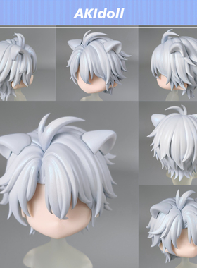 AKIdoll/234代餐白厄gsc头壳代餐星穹铁道ob11/22娃头建模打印件
