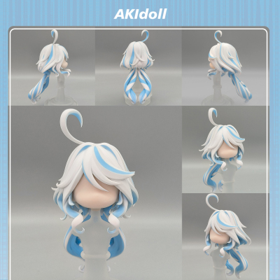 AKIdoll/121代餐芙宁娜gsc头壳代餐原神ob11/22娃头建模打印件