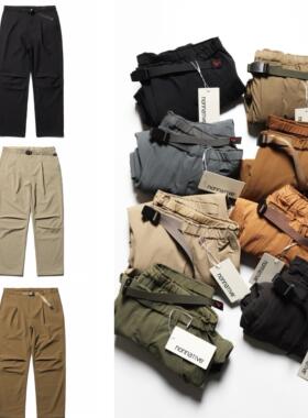 Fppev 小野人nonnative城市机能软壳工装裤户外直筒锥形腰带长裤