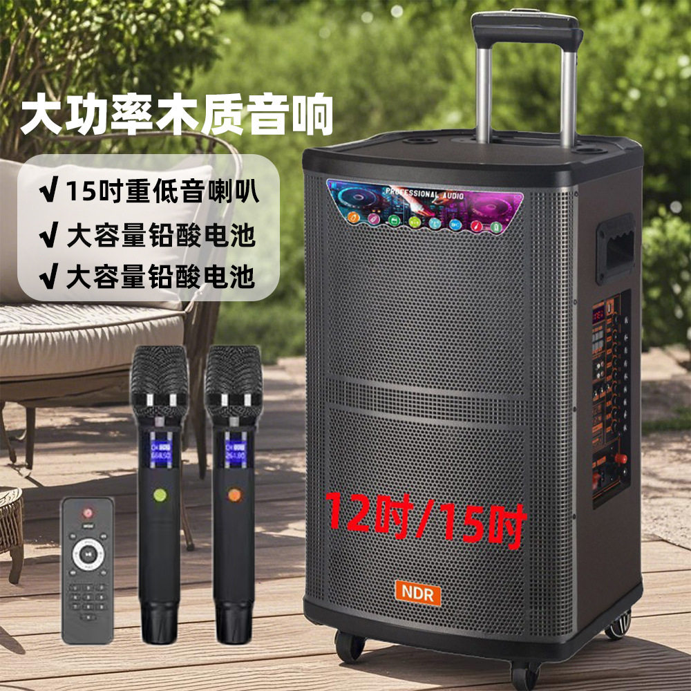 外贸大功率拉杆广场舞音