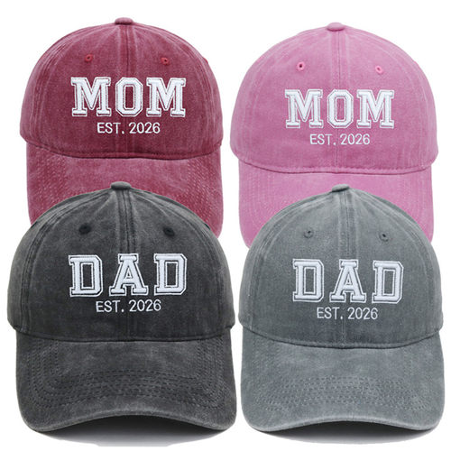 3D立体DADMOM情侣棒球帽休闲
