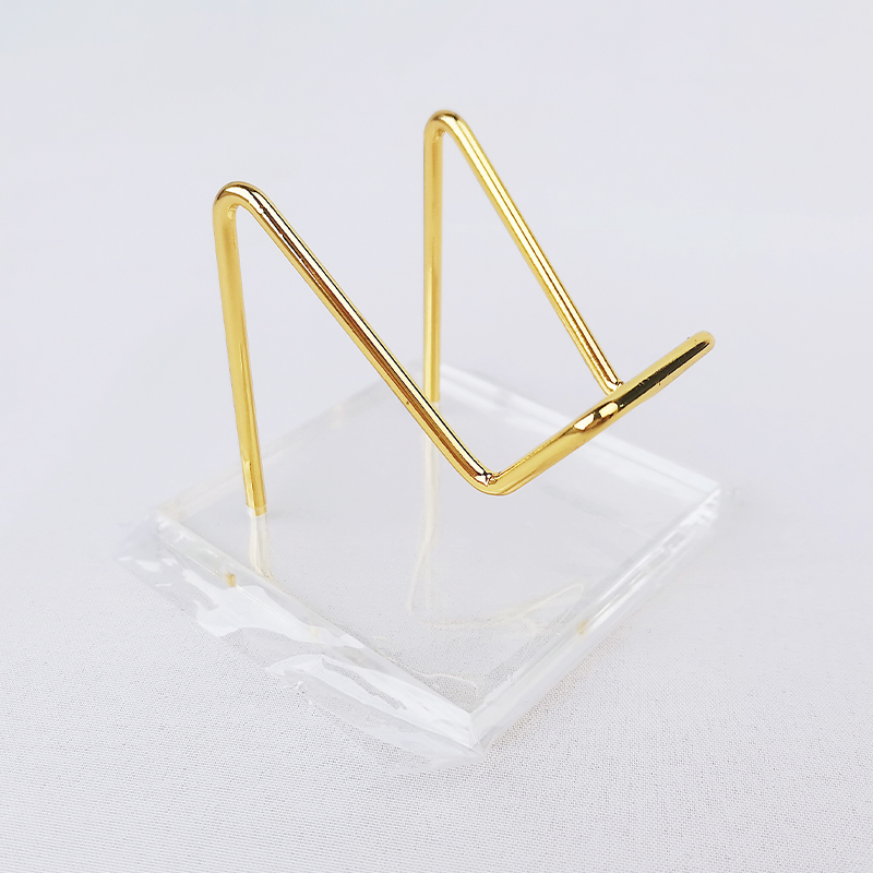 亚克力实木展示座托矿标架收纳架