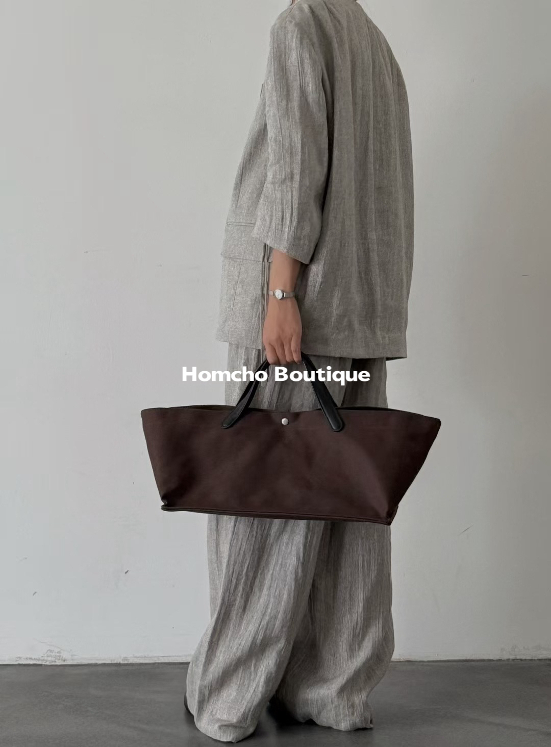 2025新款ROW小众极简帆布女包