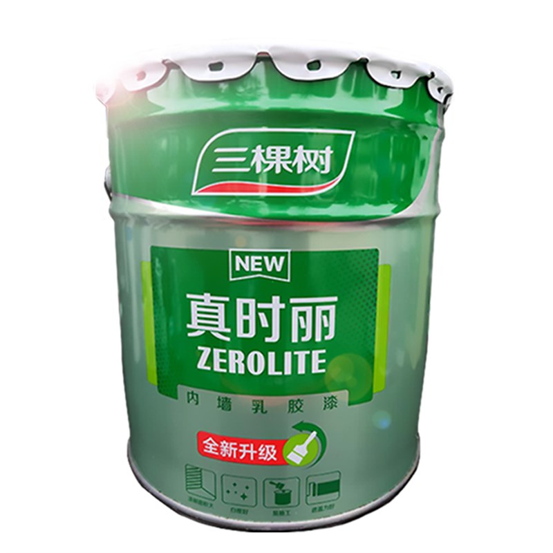 优选树真b时丽内墙乳胶漆室内环保家用墙面漆自刷墙漆白色油漆涂.