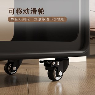 优选中古风创意可移动带轮沙发小推车边几M轻奢阳台小型茶几置物.