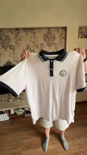 定制牡丹江市第三高级中学同款 夏季 校服短袖 polo衫