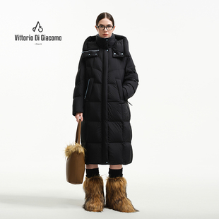 Vittorio Di Giacomo/迪伽默长款羽绒服-9550912048
