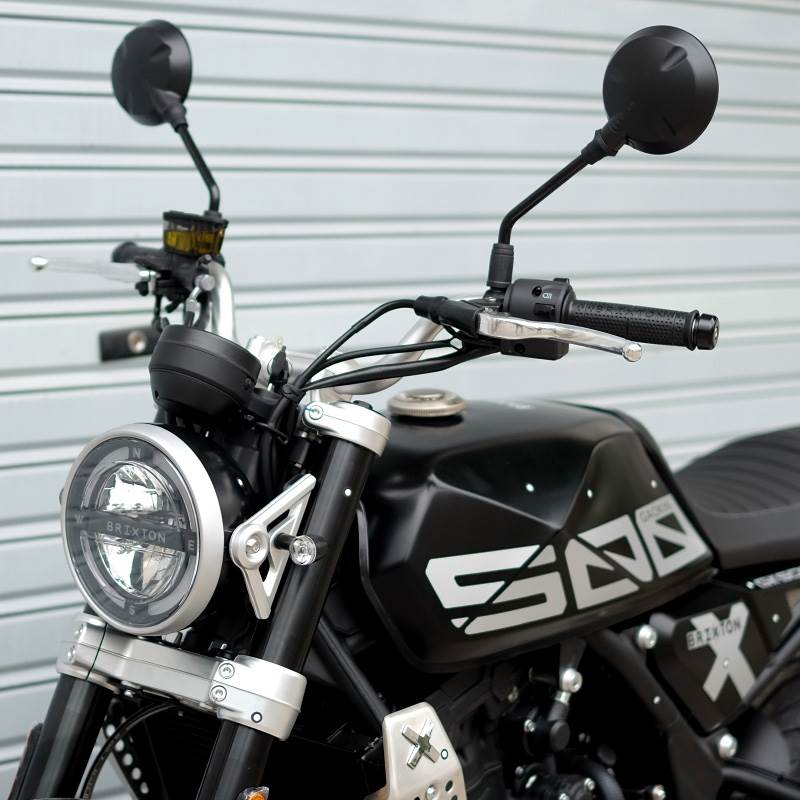 高金500复古改装后视镜反光镜 大视野广角GK500