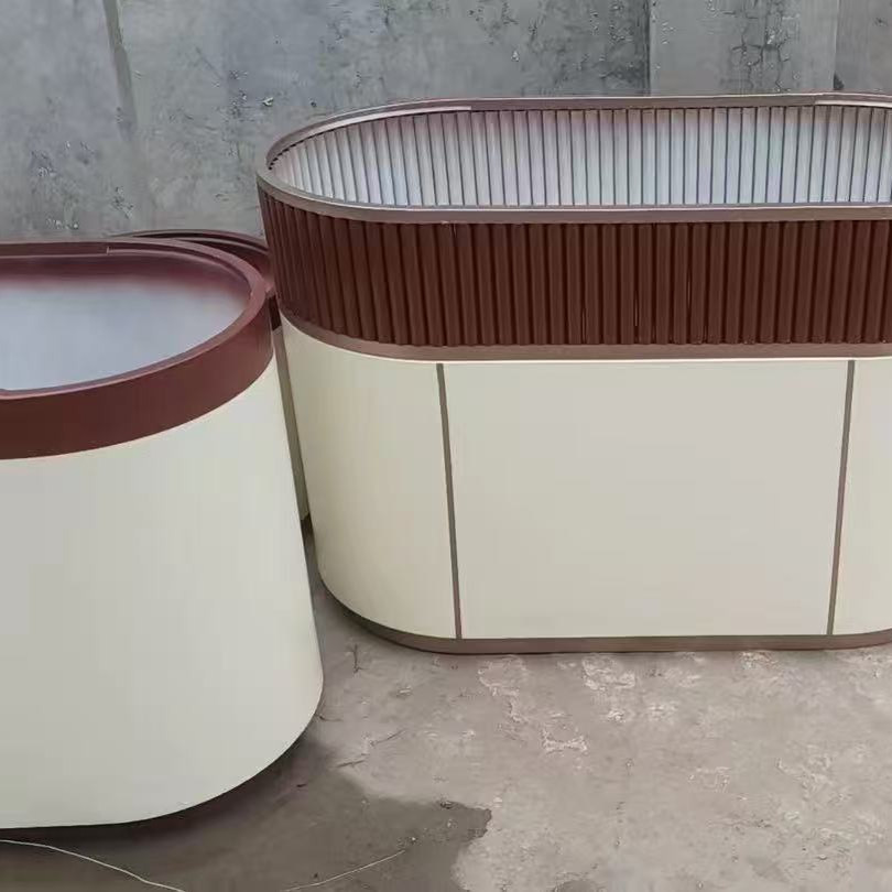 休闲高端装饰园艺奶茶店户外庭院街道商业街学校镀锌钢不锈钢花箱