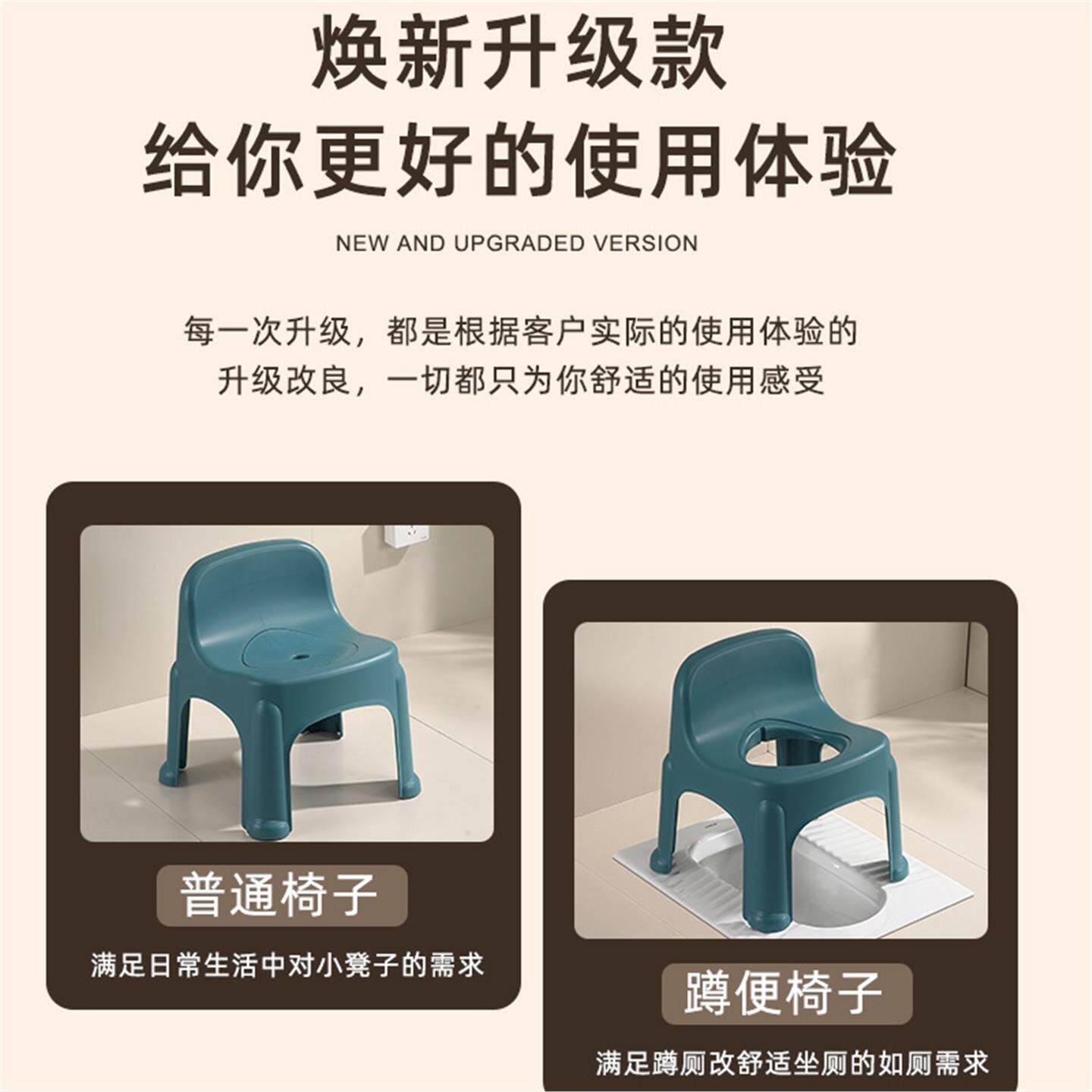 孕妇老人儿童坐便椅卫生间防滑加厚坐便凳蹲厕改坐厕蹲坑神器正品