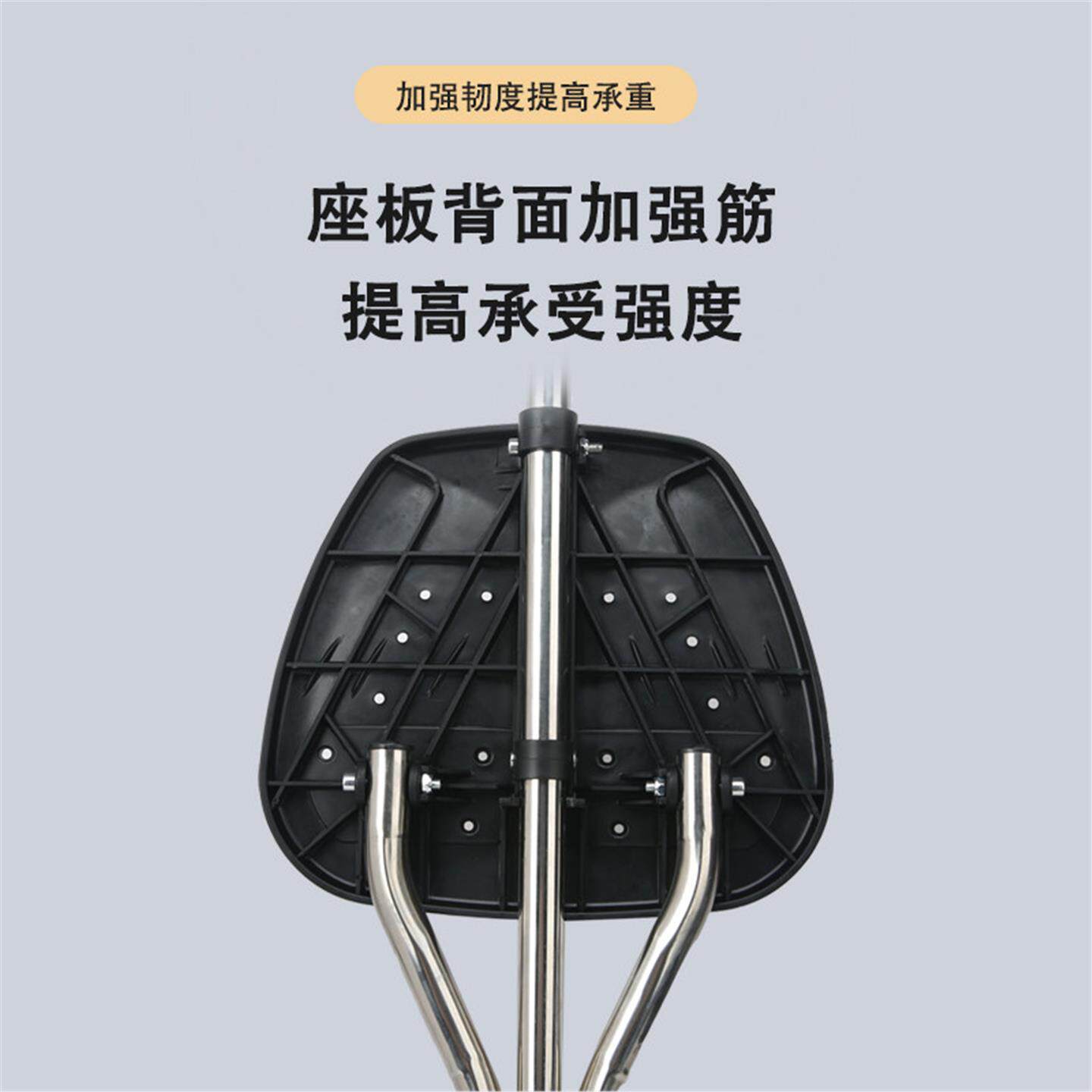 老人拐杖凳手杖凳折叠便携带座椅防滑高度可调不锈钢材质正品